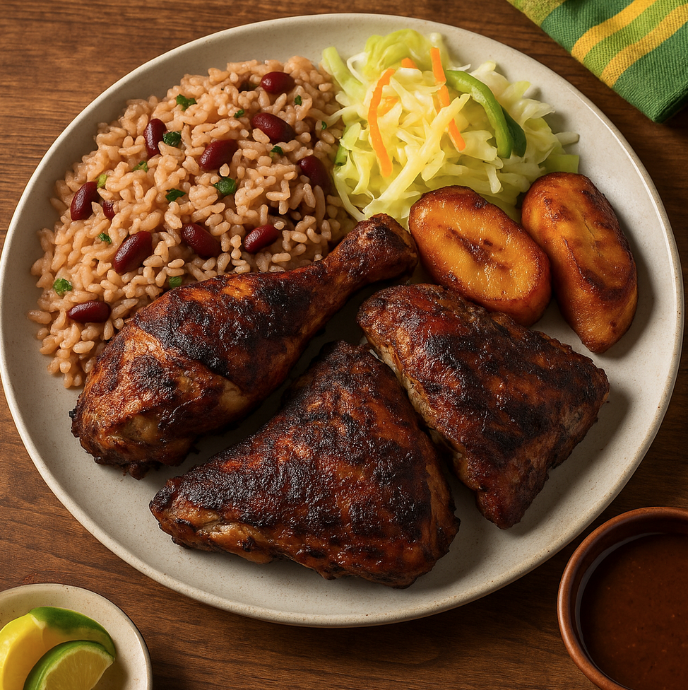 Jerk Chicken Jamaican Flavor