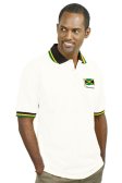 Buy Mens Embroidered Jacquard Golf Shirt Sale