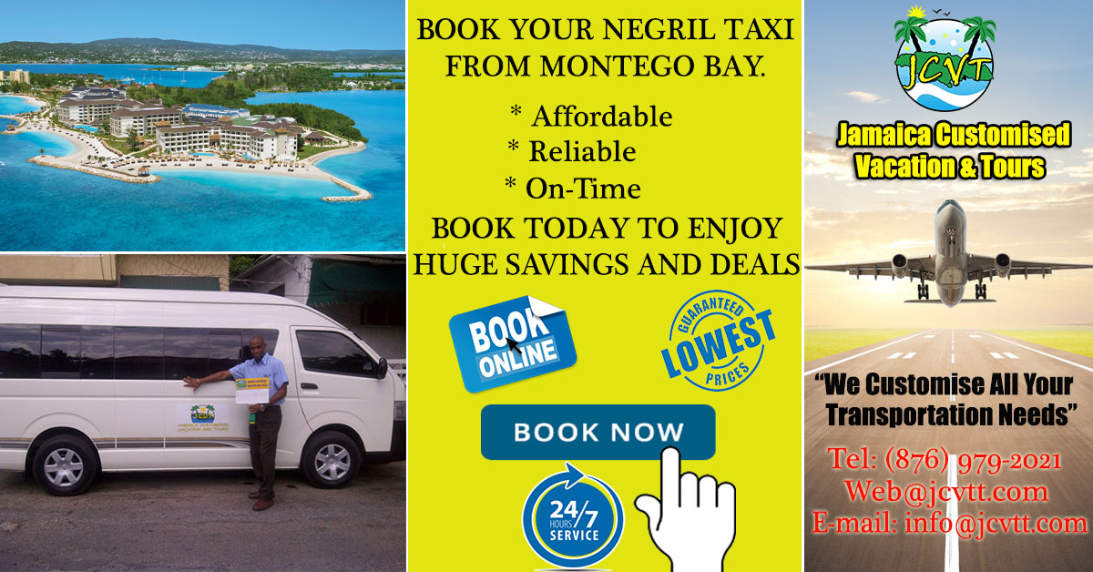 Montego Bay Airport transfer to Negril