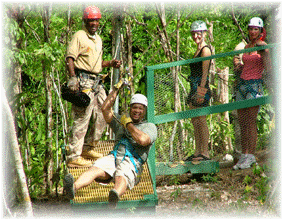 River Tubing, Zip Line Canopy Tour from Negril